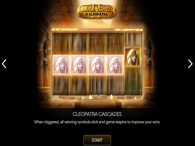 Juega Lara Jones — игровой автомат Клеопатра II