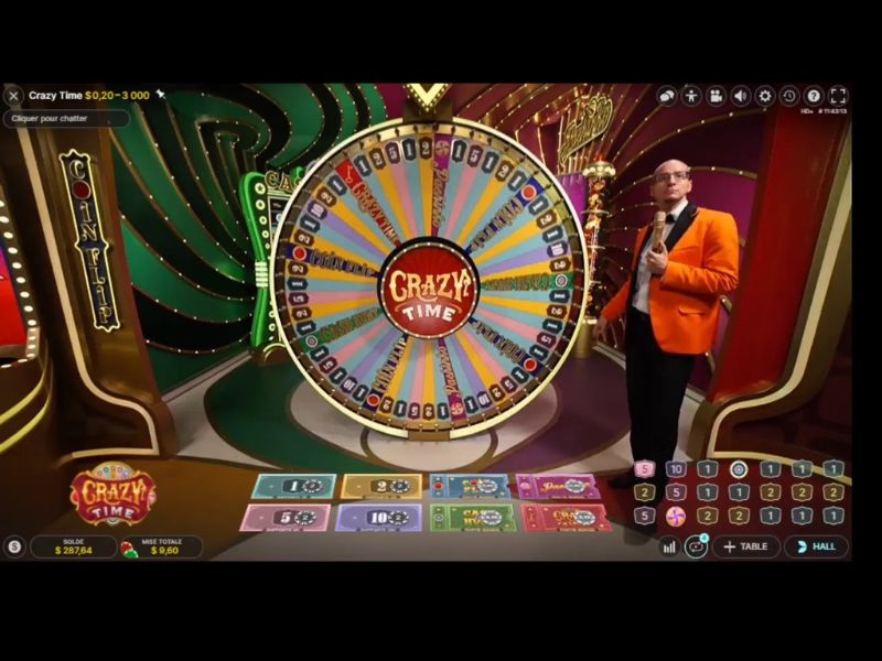 Estratégias para o jogo Crazy Time online