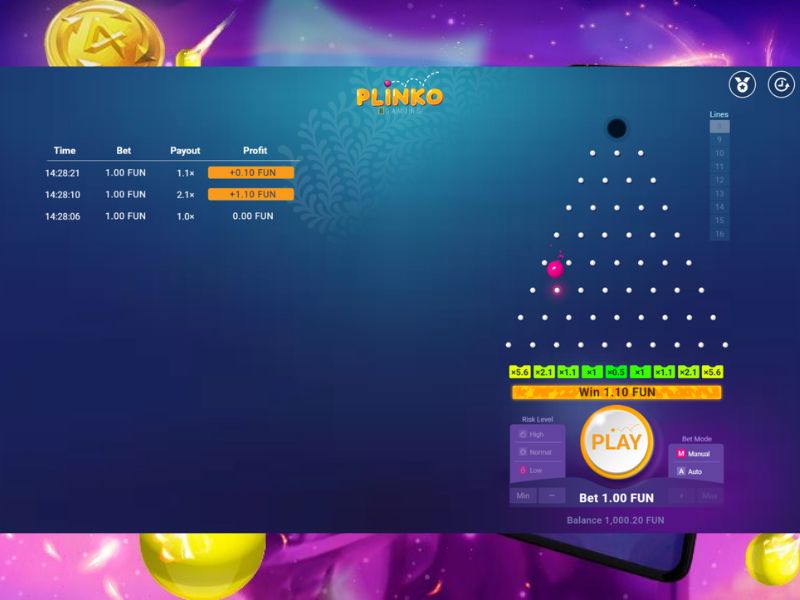 Como descarregar o Plinko online