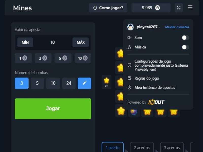 Recursos Especiais do Jogo Mines Recursos Especiais do Jogo Mines online